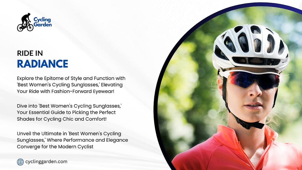featured image about best women's cycling sunglasses