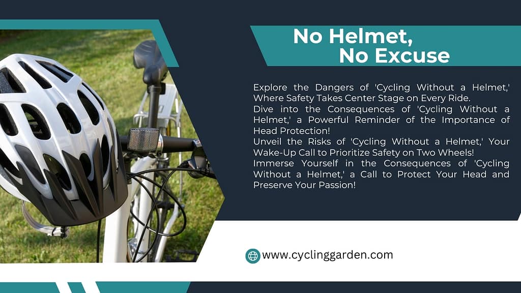 featured image about cycling without a helmet