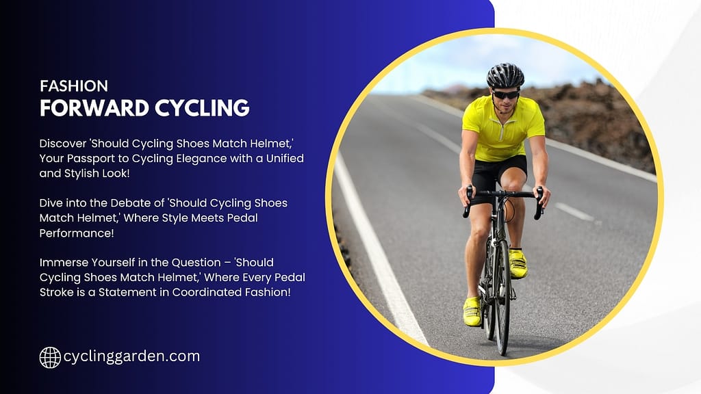 featured image about should cycling shoes match helmet