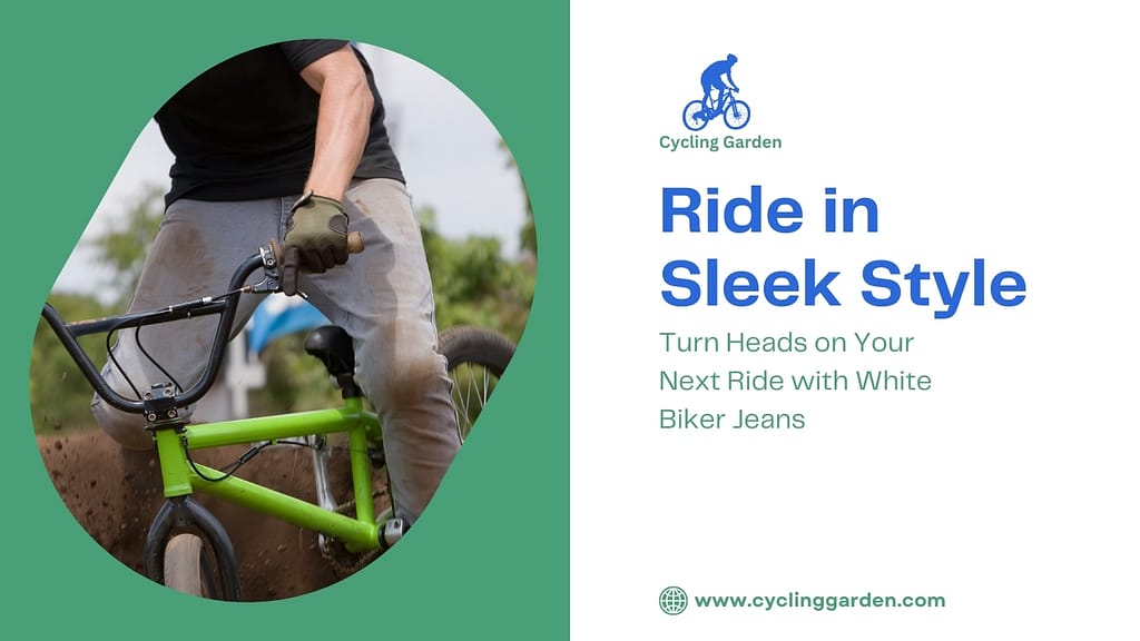 Featured image about white biker jeans